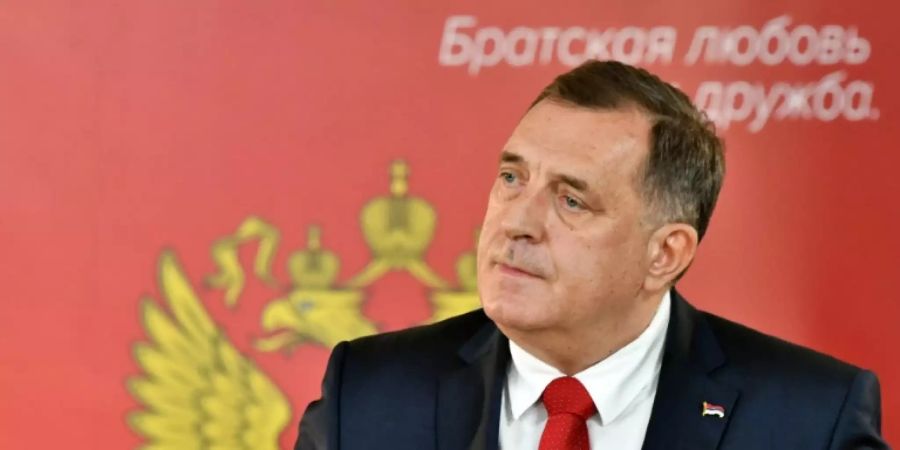 Milorad Dodik am 14. Dezember