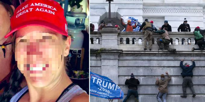 Diente der Air Force - Erschossene Frau im Kapitol war Trump-Anhängerin