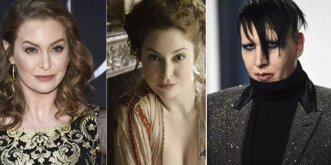 Marilyn Manson verfolgte «Game of Thrones»-Star mit Axt. marilyn manson game of thrones star