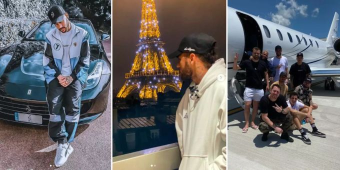 Mega-Villa und Jet - So luxuriös lebt PSG-Superstar Neymar in Paris