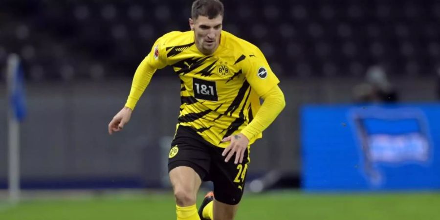 Steht vor der Rückkehr in den BVB-Kader: Thomas Meunier. Foto: Soeren Stache/dpa-Zentralbild/ZB