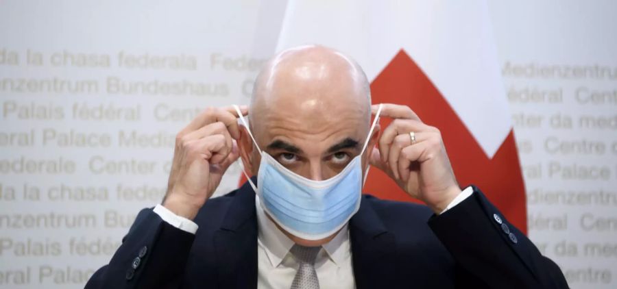 Coronavirus Alain Berset Schutzmaske