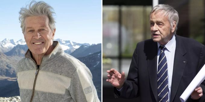 Bernhard Russi und Gian Franco Kasper gehören zur Task-Force der FIS: Lauberhorn