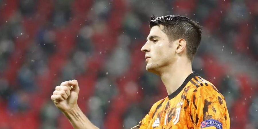 Kehrt in Spaniens Nationalmannschaft zurück: Álvaro Morata. Foto: Laszlo Balogh/AP/dpa