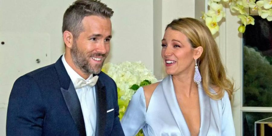 Ryan Reynolds und seine Frau Blake Lively haben grosszügig gespendet. Foto: Ron Sachs/Pool/ISP/CNP POOL/dpa