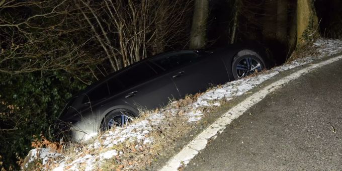 Selbstunfall in Wolfhalden.