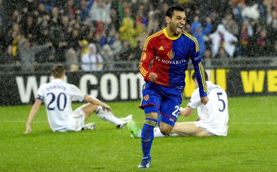 Mohamed Salah fasste in Europa beim FC Basel Fuss.