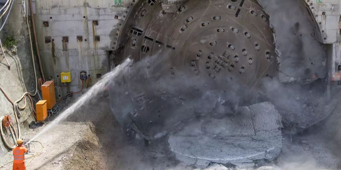 Sanierungstunnel Belchen in Eptingen, fotografiert am Mittwoch, 21. Juni 2017. belchen