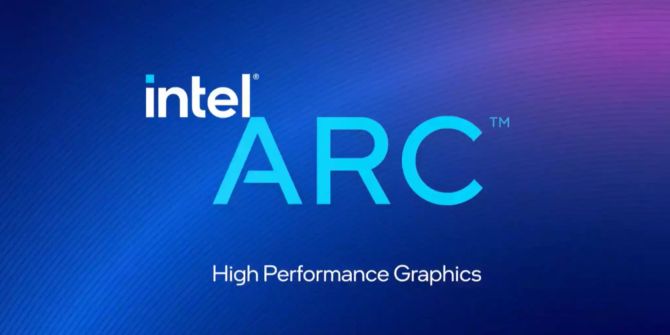 Intel Arc Grafikkarte