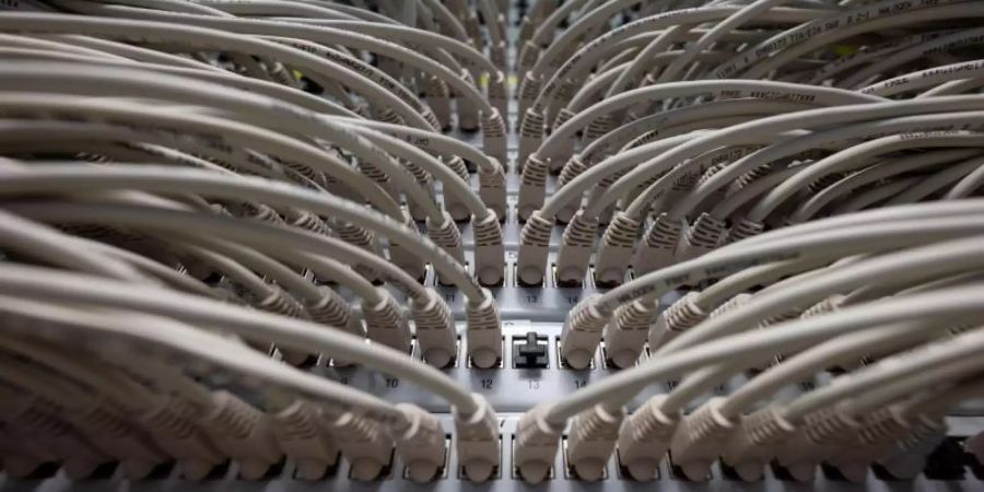 Keine guten Noten gibt es für die digitale Infrastruktur. Foto: Marijan Murat/dpa