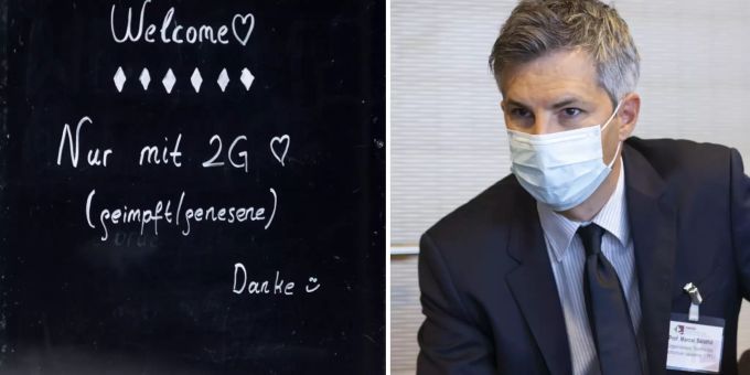 Schweizer Experten, darunter Marcel Salathé, halten wenig von 2G in der Schweiz. Corona