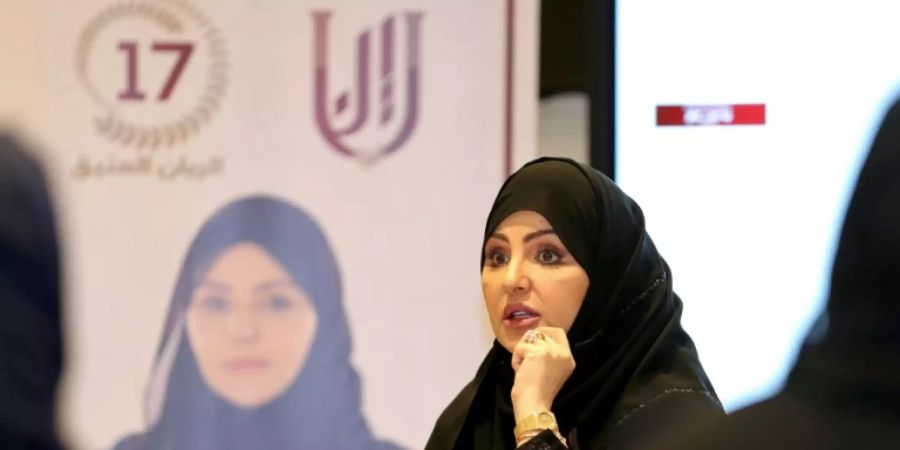 Leena Nasser al-Dafa ist eine der 28 weiblichen Kandidaten