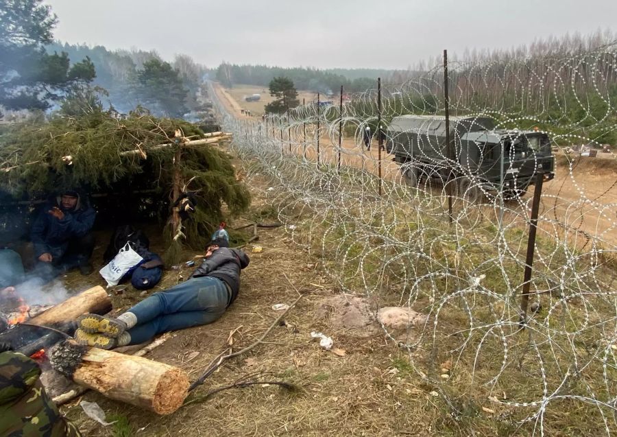 Sonderflug Migranten Belarus  Irak