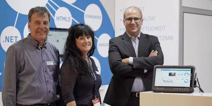 Das Messe-Team der INOSOFT AG an der SINDEX im September 2021. Inosoft AG