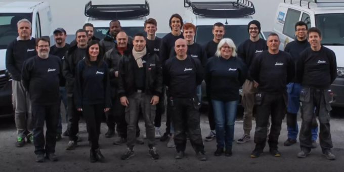 Das Team der Chr. Sauser AG in Biel Chr. Sauser AG Biel