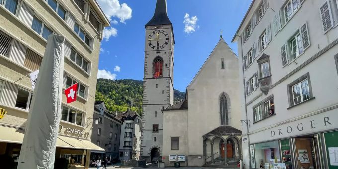 Kirche Chur. Kirche Chur.
