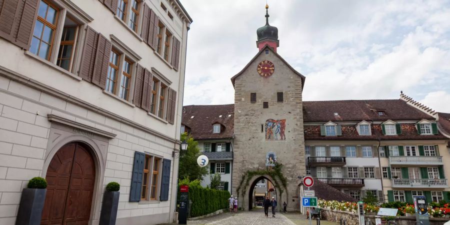 Der Bogenturm in Bischofzell.