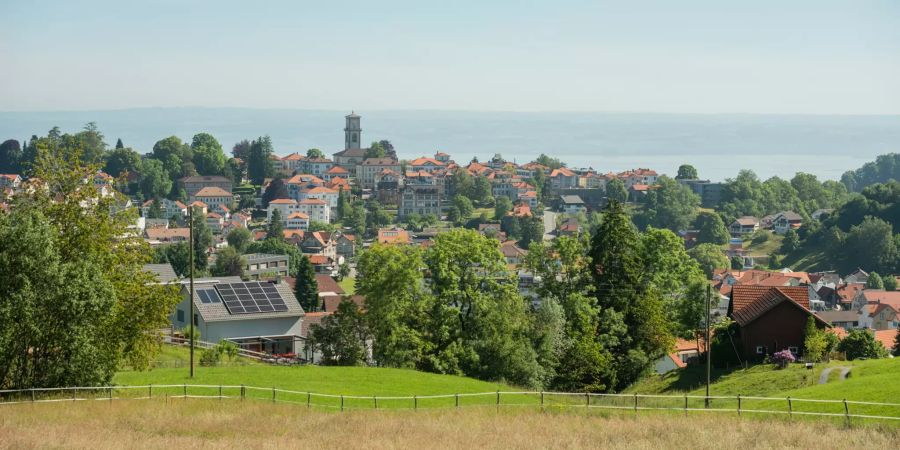 Blick auf die Gemeinde Heiden (AR).