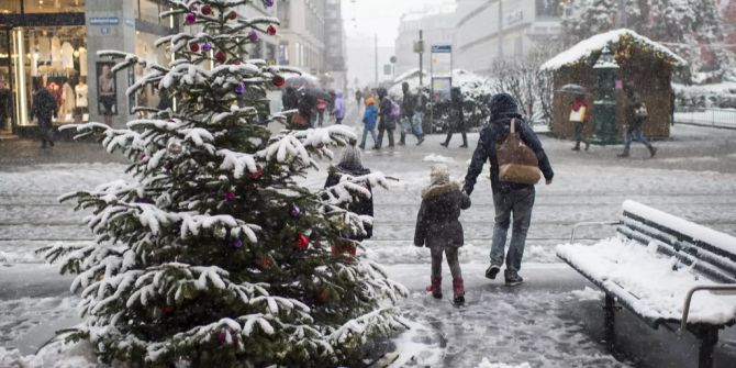 Wetter Weisse Weihnachten Schnee