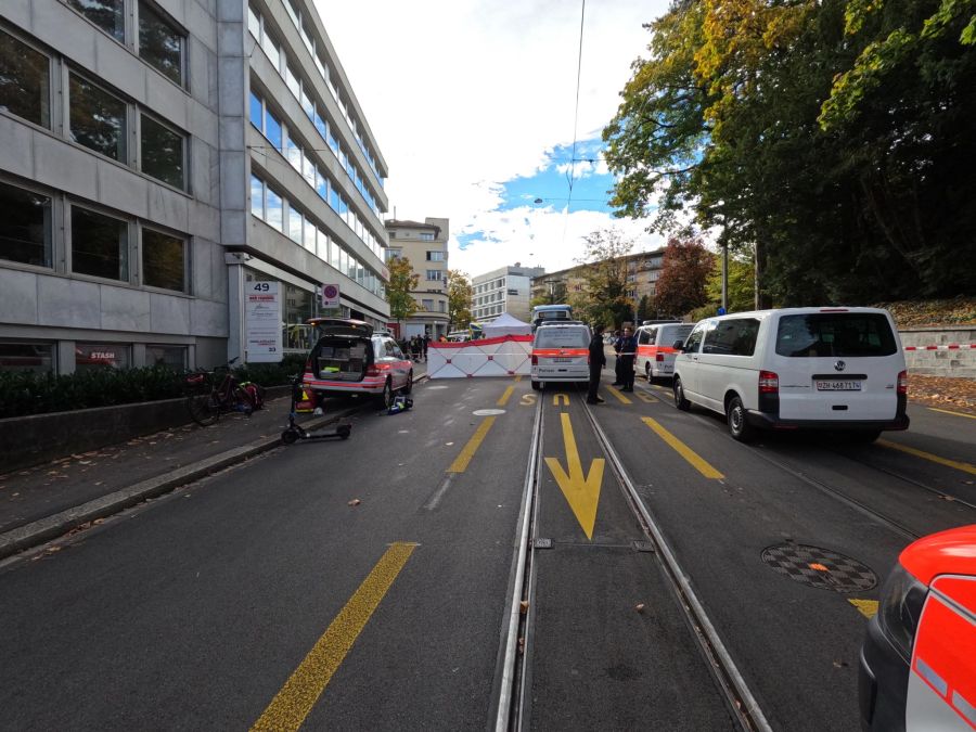 Zürich Tram Unfall