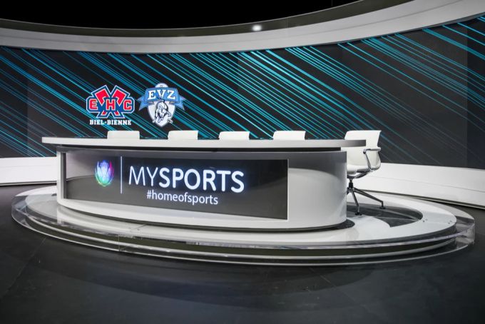 Bei Mysports werden sämtliche National-League-Spiele live übertragen. srf