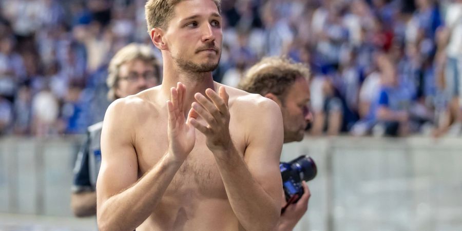 Steht vor seinem Startelf-Debüt für Werder Bremen: Niklas Stark.