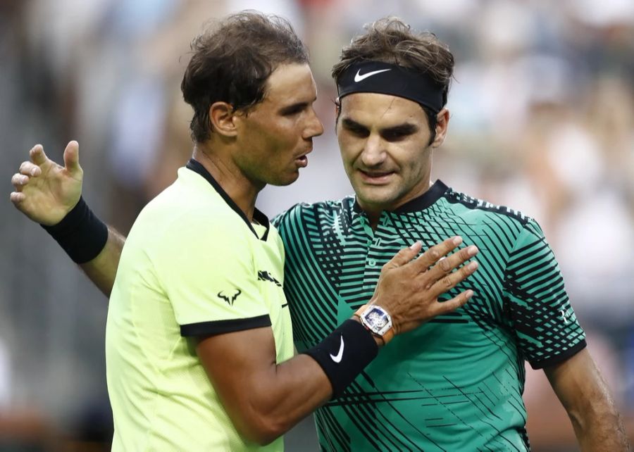 Mit dem Spiel im Real-Stadion würden Roger Federer und Rafael Nadal ihren Rekord deutlich überbieten.