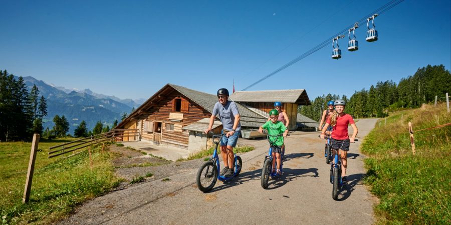 Ausflug Sommer Schweiz Familie