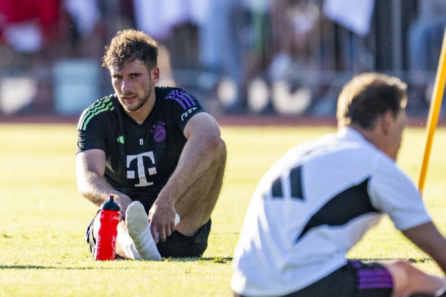 ... Mittelfeldspieler Leon Goretzka ...