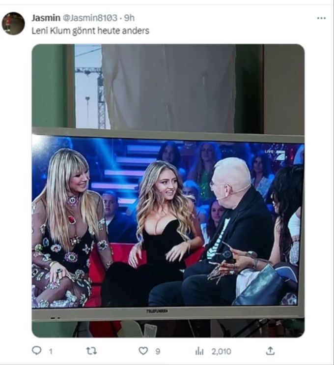 Heidi Klum und Tochter Leni. Heidi Klum Leni
