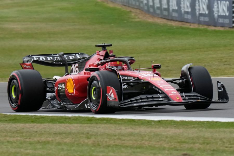 Charles Leclerc Ferrari Silverstone