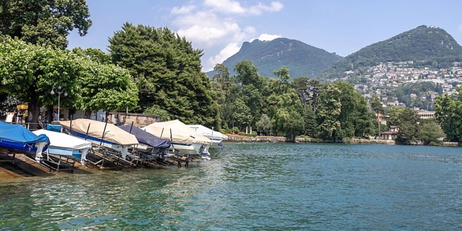 Der Luganersee mit dem Monte Brè im Hintergrund. (Archivbild)