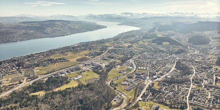 Luftaufnahhme Horgen