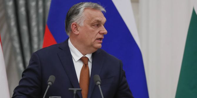 Russian President Vladimir Putin meets with Hungarian Prime Minister Viktor Orban