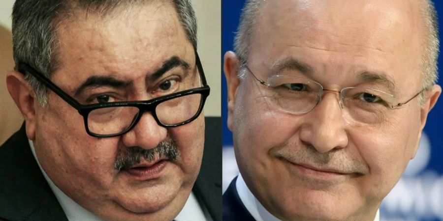 Die Präsidentschaftskandidaten Sebari und Saleh
