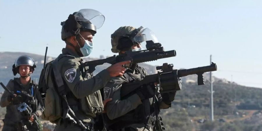 Israelische Soldaten im Westjordanland