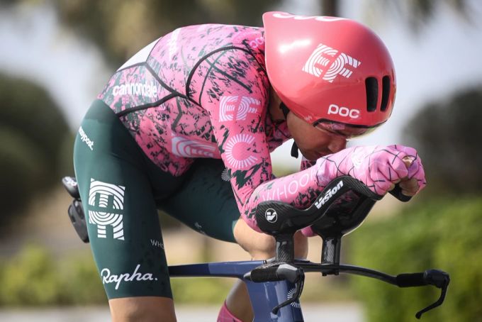Stefan Bisegger an der UAE-Tour. Stefan Bisegger