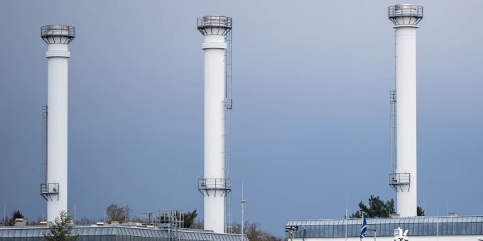 Erdgasspeicher (Symbolbild) Gas