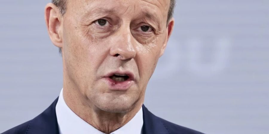 Friedrich Merz bei Parteitag