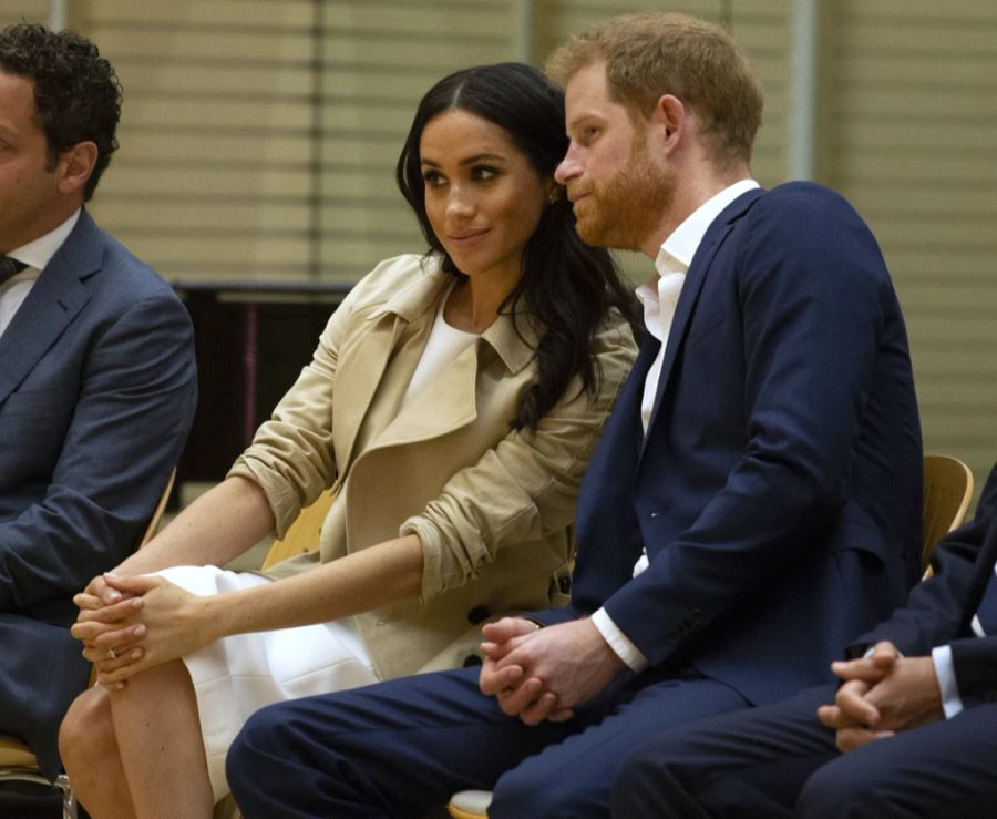 Harry und Meghan Markle leben in den USA.