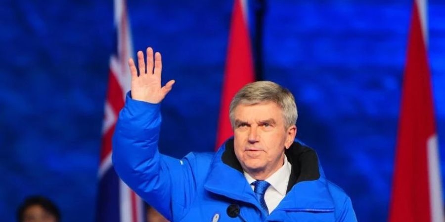 IOC-Boss Thomas Bach will sich mit Peng Shuai treffen. Foto: Michael Kappeler/dpa