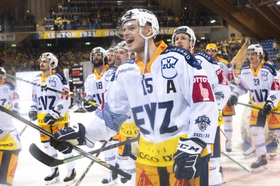 Der EV Zug gewinnt auch Spiel 2 der Halbfinal-Serie gegen den HC Davos.