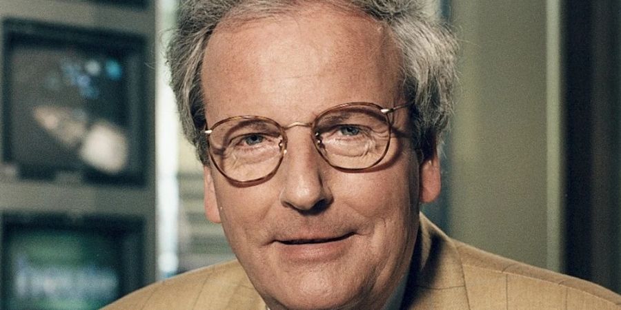 «heute»-Moderator Claus Seibel im Jahr 1996.