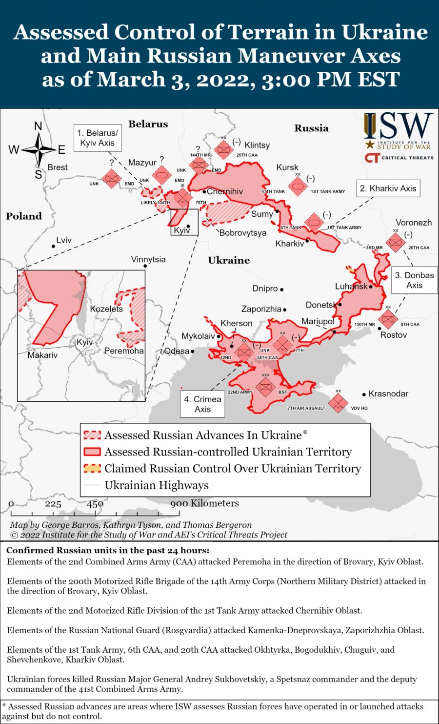 Ukraine Konflikt Karte