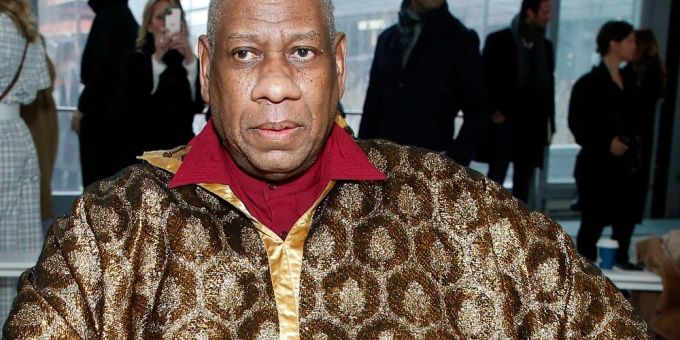 André Leon Talley bei einem Auftritt in New York. André Leon Talley