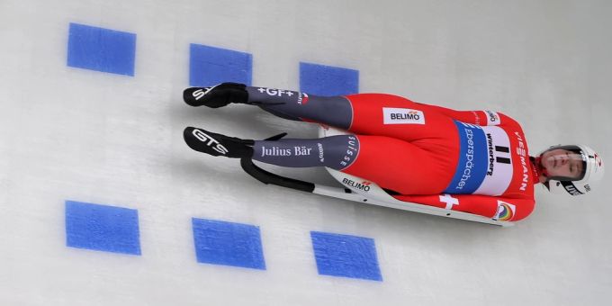 Natalie Maag bei einem Weltcup. Natalie Maag