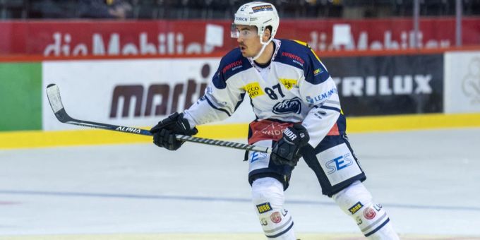 Petr Cajka bei Ambri-Piotta. sc rapperswil-jona Lakers