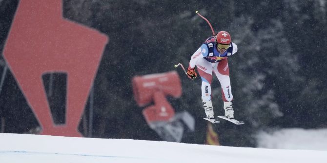 Kitzbühel Abfahrt Beat Feuz