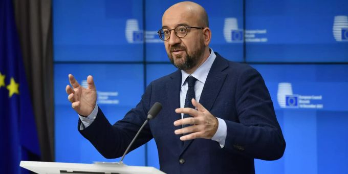 EU-Ratschef Charles Michel. European Union Summit in Brussels