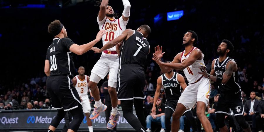 Die Nets gewannen 115:108 gegen die Cavaliers.